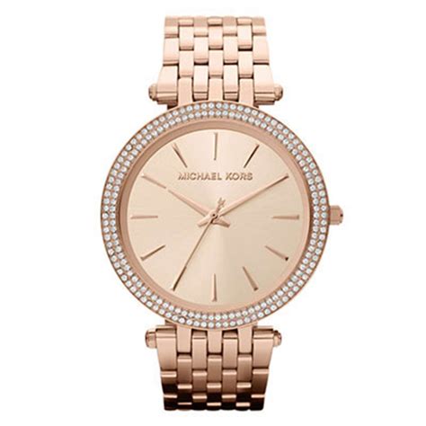 michael kors gold watch blue face women|Michael Kors rose gold watch.